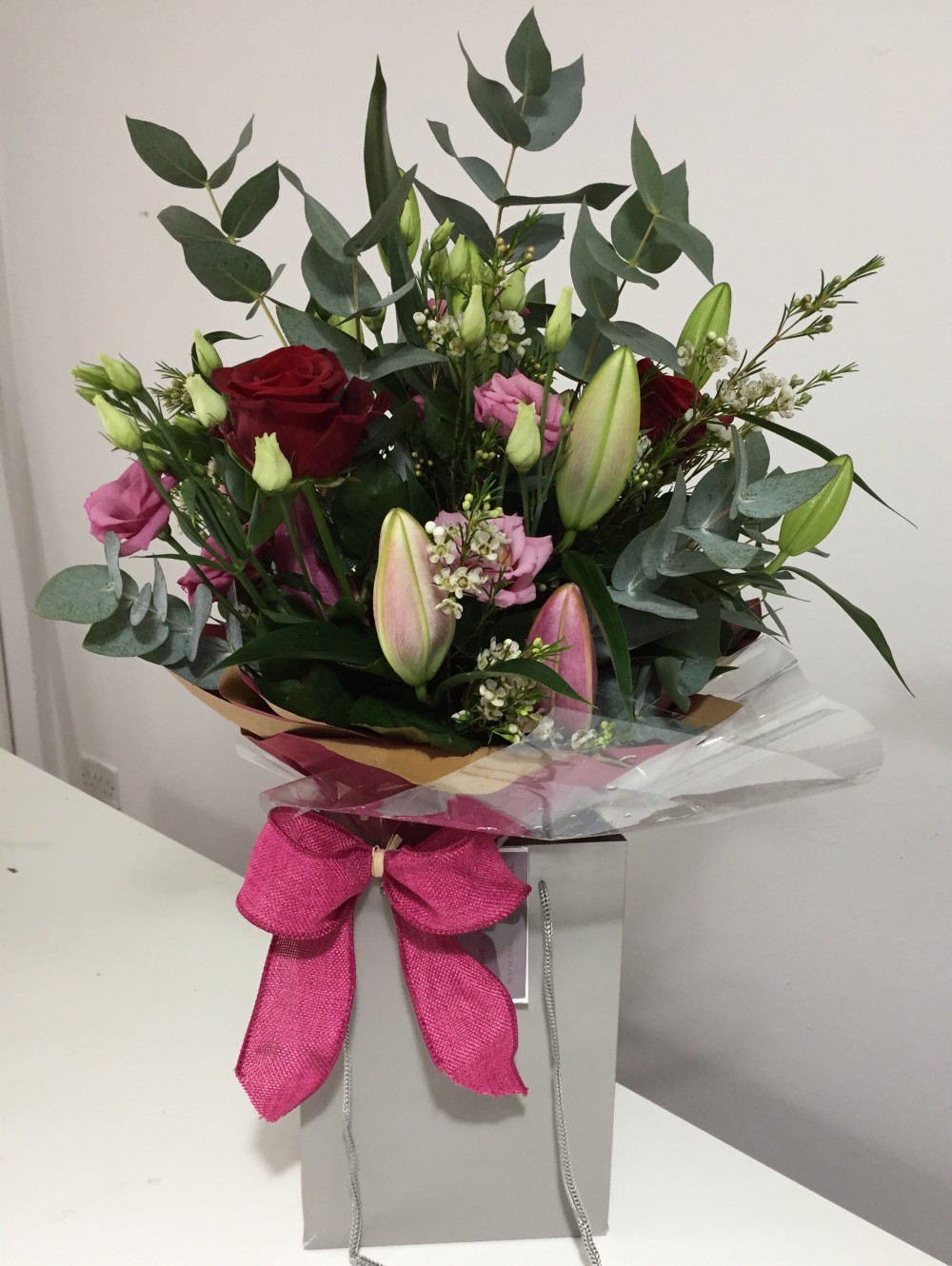 Lily and Rose Bouquet